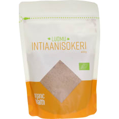 Organic Health Luomu 400 g Intiaanisokeri (panelasokeri)