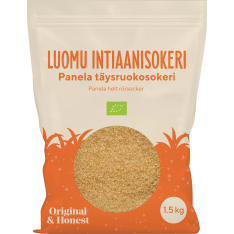 Original & Honest Luomu 1500 g Intiaanisokeri