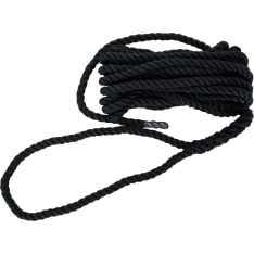 Arctic Rope 12mm/6m PP musta kiinnitysköysi silmukalla