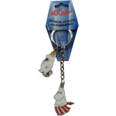 Moomin Keyring Niiskuneiti & Mamma