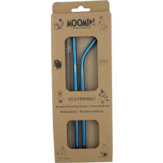 Moomin 2 pcs blue metal whistle