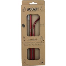 Moomin 2 pcs red metal whistle