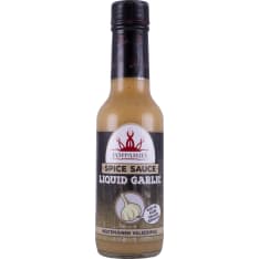 Poppamies Liquid Garlic 150 ml nestemäinen valkosipuli maustekastike