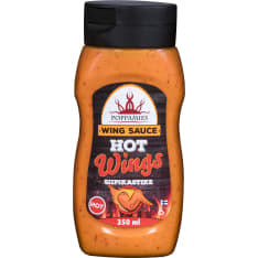 Poppamies Hot 340g wing sauce