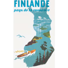 Come to Finland Pays de la Romance postikortti