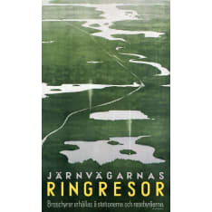 Come to Finland Järnvägarnas ringresor big poster