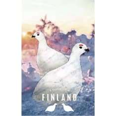 Come to Finland Riekot by Tanja Sanila postikortti