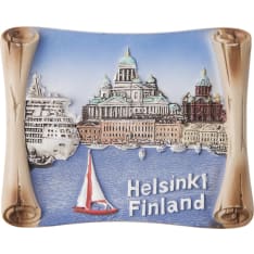 Happy Orange merellinen Helsinki magneetti