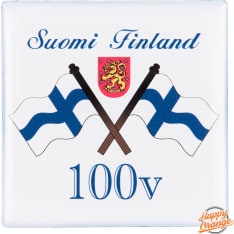 Happy Traveler Finland 100 magnet