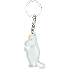 Happy Orange Moomin Niiskuneiti key ring