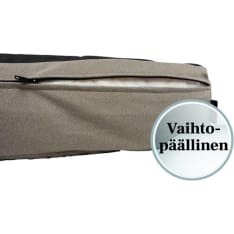 Tujoma Luxus Muurila Hiekanharmaa M Milos09 vaihtopäällinen
