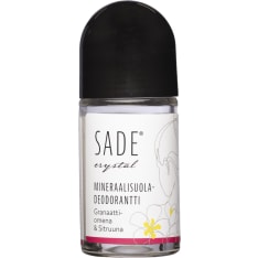 Sade Crystal Granaattiomena & Sitruuna 50 ml mineraalisuola-deodorantti