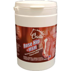 Criollo Rose Hip + MSM 600 g supplementary feed for horses