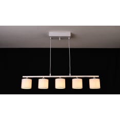FocusLight Kristy 5-piece pendant lamp