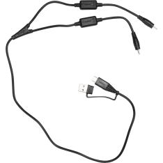 Nevercold Ontario/Kiruna/Vermont käsineiden 25B akun USB-latauskaapeli