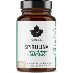 Puhdistamo 100 g spirulinatabletit
