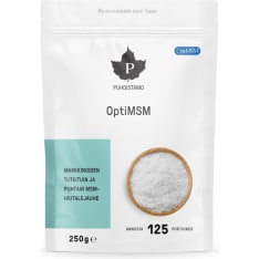 PUhdistamo OptiMSM 250 g ravintolisä