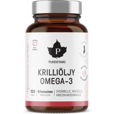 Puhdistamo Krilliöljy Omega-3 120 kaps. ravintolisä