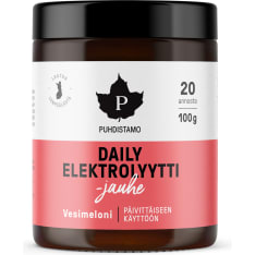 Puhdistamo Daily Elektrolyyttijauhe Vesimeloni 100 g ravintolisä