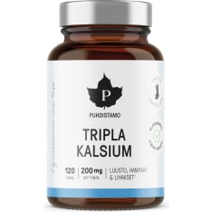 Puhdistamo Tripla Kalsium 120 kaps. ravintolisä