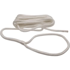 Arctic Rope 12mm/6m PES valkoinen kiinnitysköysi silmukalla