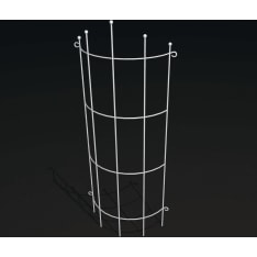 Esschert Design 180 cm arch plant support