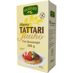 Virtasalmen Viljatuote 500g gluteeniton hieno tattarijauho