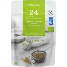 Valo24h Luomu 200 g paahdettu rouhittu pellava