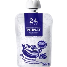 VALO24h Banaani-Mustikka 120 g välipala