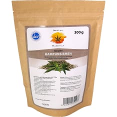 Impolan Kasvitila 300g hampunsiemen kokonainen