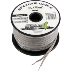 4Connect 2 x 0.75mm² 15m kaiutinkaapeli