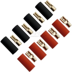 FOUR Connect 4-690753 6.0mm2 - 2x2.8mm/2x4.8mm red + 2x2.8mm/2x4.8mm black flat connector