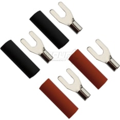 FOUR Connect 4-690811 M3  2.5mm2, 2xmusta + 2xpunainen haarukkaliitin