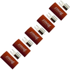 FOUR Connect 4-690823 M4  35mm2, 5x punainen haarukkaliitin