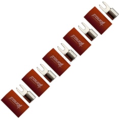 FOUR Connect 4-690827 M4 20mm2, 5x punainen haarukkaliitin