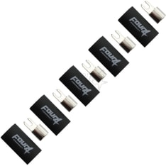 FOUR Connect 4-690833 M4  35mm2, 5x musta haarukkaliitin