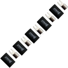 FOUR Connect 4-690837 M4  20mm2, 5x musta haarukkaliitin