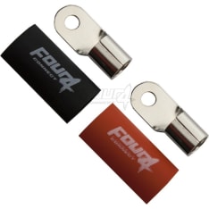 FOUR Connect 4-690915 M6 35mm2, 1x punainen ja 1x musta rengasliitin