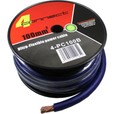 Four Connect 4-PC100B 12m sininen 100mm2 virtakaapeli