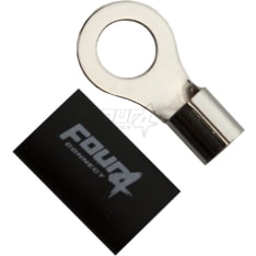 FOUR Connect 4-690922 M12  20mm2, 1x musta rengasliitin