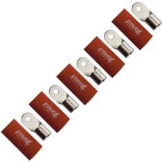 FOUR Connect 4-690936 M6  50mm2, 5x punainen rengasliitin