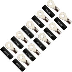 FOUR Connect 4-690953 M6 10mm2, 10x black ring connector