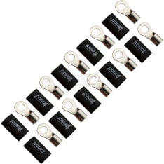 FOUR Connect 4-690962 M8  20mm2, 10x musta rengasliitin