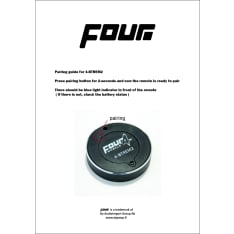Four Connect 4-BTREM2 Bluetooth kaukosäädin