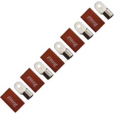 FOUR Connect 4-690974 M8  70-100mm2, 5x punainen rengasliitin