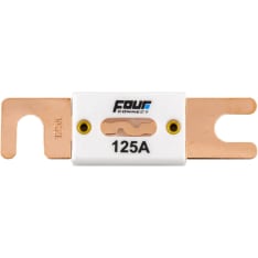 FOUR Connect 4-690375 STAGE3 125A, 1pc Ceramic ANL fuse