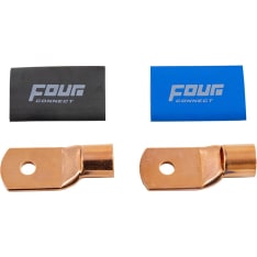 FOUR Connect 4-690392 STAGE3 OFC M8 70-100mm2, 1x blue + 1x black ring connector