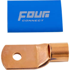 Four Connect 4-690393 70-100mm2 10pcs OFC M8 ring connector