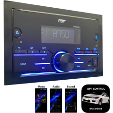 Four Connect 4-MP400BTi lyhytrunkoinen 2-DIN mediasoitin