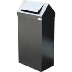 PP Product Roskis Pendulum 80 antique silver trash can